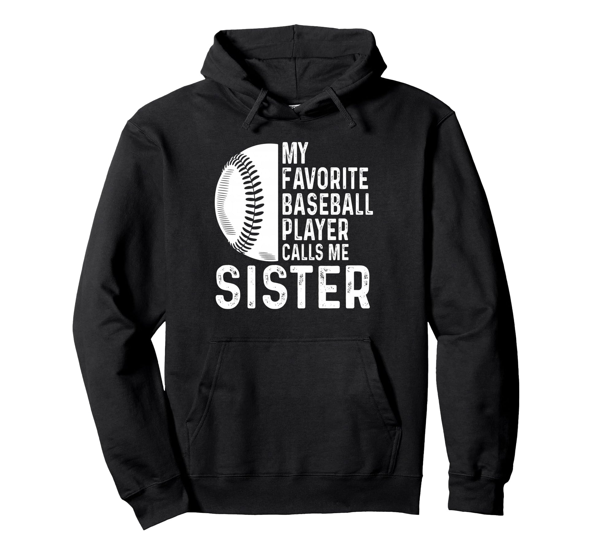 My Favorite Baseball Player Calls Me Hoodie - Aesthetic Graphic Men Women - T-Shirt, Sweatshirt, Hoodie