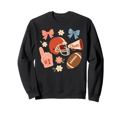 Coquette Cheer Game Day Football Sweatshirt - Novelty Apparel Men Women - T-Shirt, Sweatshirt, Hoodie