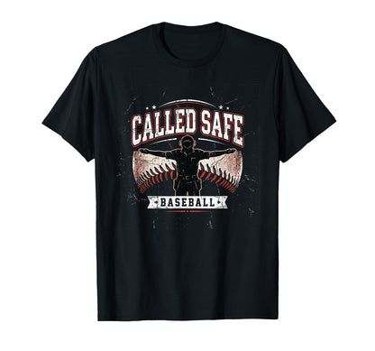 Called Safe Christian Baseball Faith T-Shirt - Novelty Apparel Men Women - T-Shirt, Sweatshirt, Hoodie