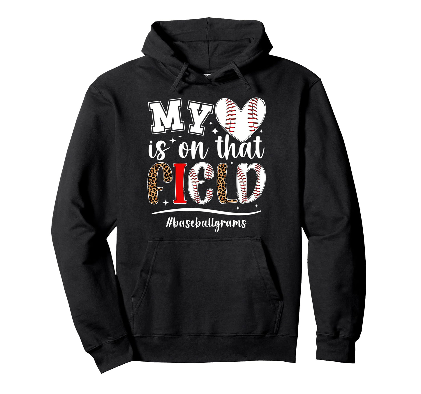 That Field Baseball Grams Baseball Hoodie - Custom Art Print Men Women - T-Shirt, Sweatshirt, Hoodie