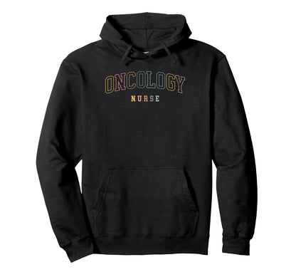 Oncology Nurse Boho Colors Hoodie - Unique Graphic Men Women - T-Shirt, Sweatshirt, Hoodie