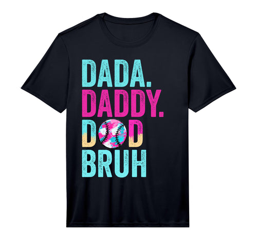 Dada Daddy Dad Bruh Baseball Drip Ice T-Shirt - Trendy Graphic Unisex - T-Shirt, Sweatshirt, Hoodie