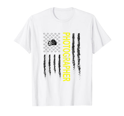 Usa Photographer Funny T-Shirt - Casual Everyday Wear Men Women - T-Shirt, Sweatshirt, Hoodie