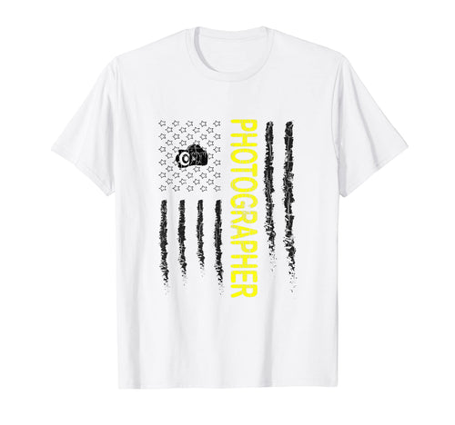 Usa Photographer Funny T-Shirt - Casual Everyday Wear Men Women - T-Shirt, Sweatshirt, Hoodie