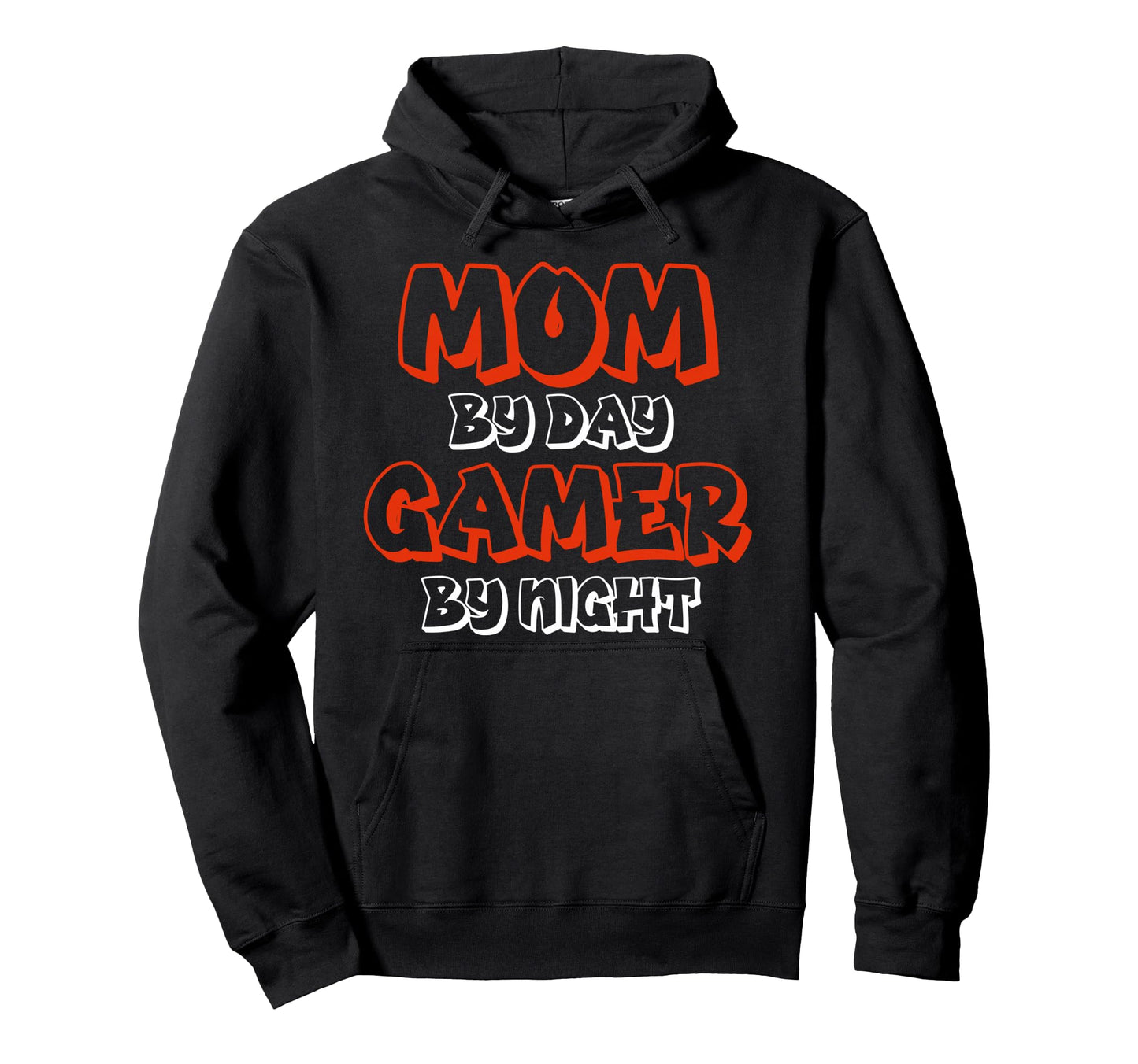 Mom Day Gamer Night Funny Video Game Hoodie - Fun Novelty Design for Adults - T-Shirt, Sweatshirt, Hoodie