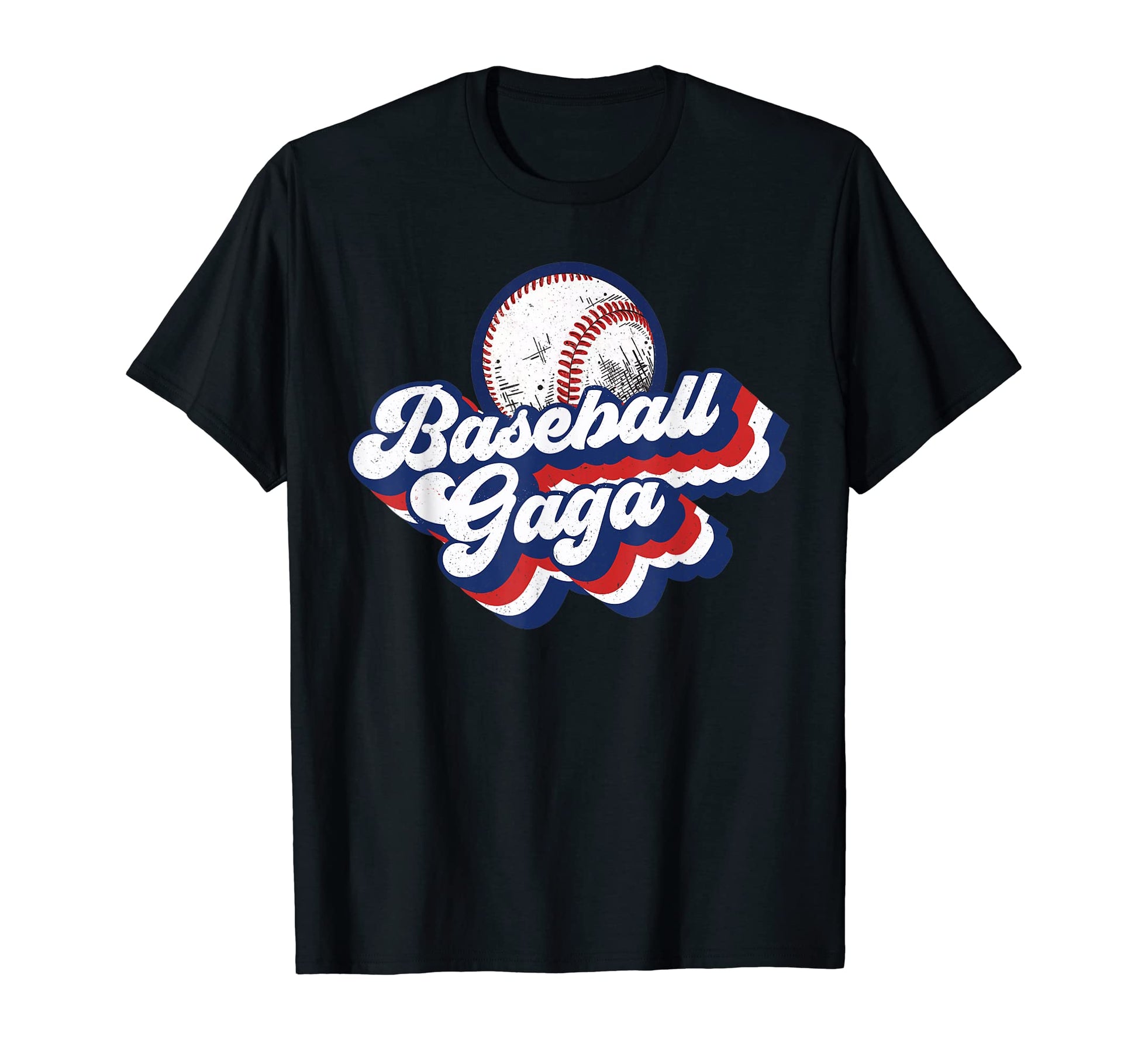 Baseball Gaga Grandma Mothers Day Gift T-Shirt - Graphic Print Unisex - T-Shirt, Sweatshirt, Hoodie