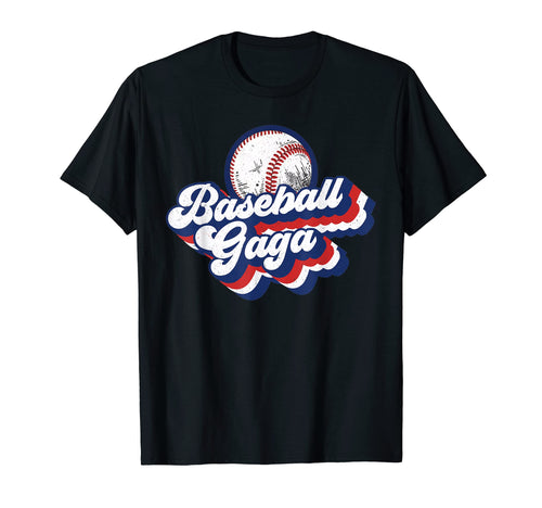 Baseball Gaga Grandma Mothers Day Gift T-Shirt - Graphic Print Unisex - T-Shirt, Sweatshirt, Hoodie