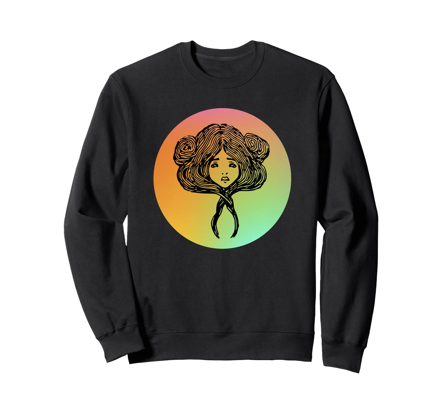 Rainbow Sweatshirt - Unique Graphic Unisex - T-Shirt, Sweatshirt, Hoodie