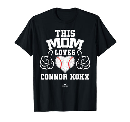 This Mom Loves Connor Kokx T-Shirt - Casual Everyday Wear Men Women - T-Shirt, Sweatshirt, Hoodie