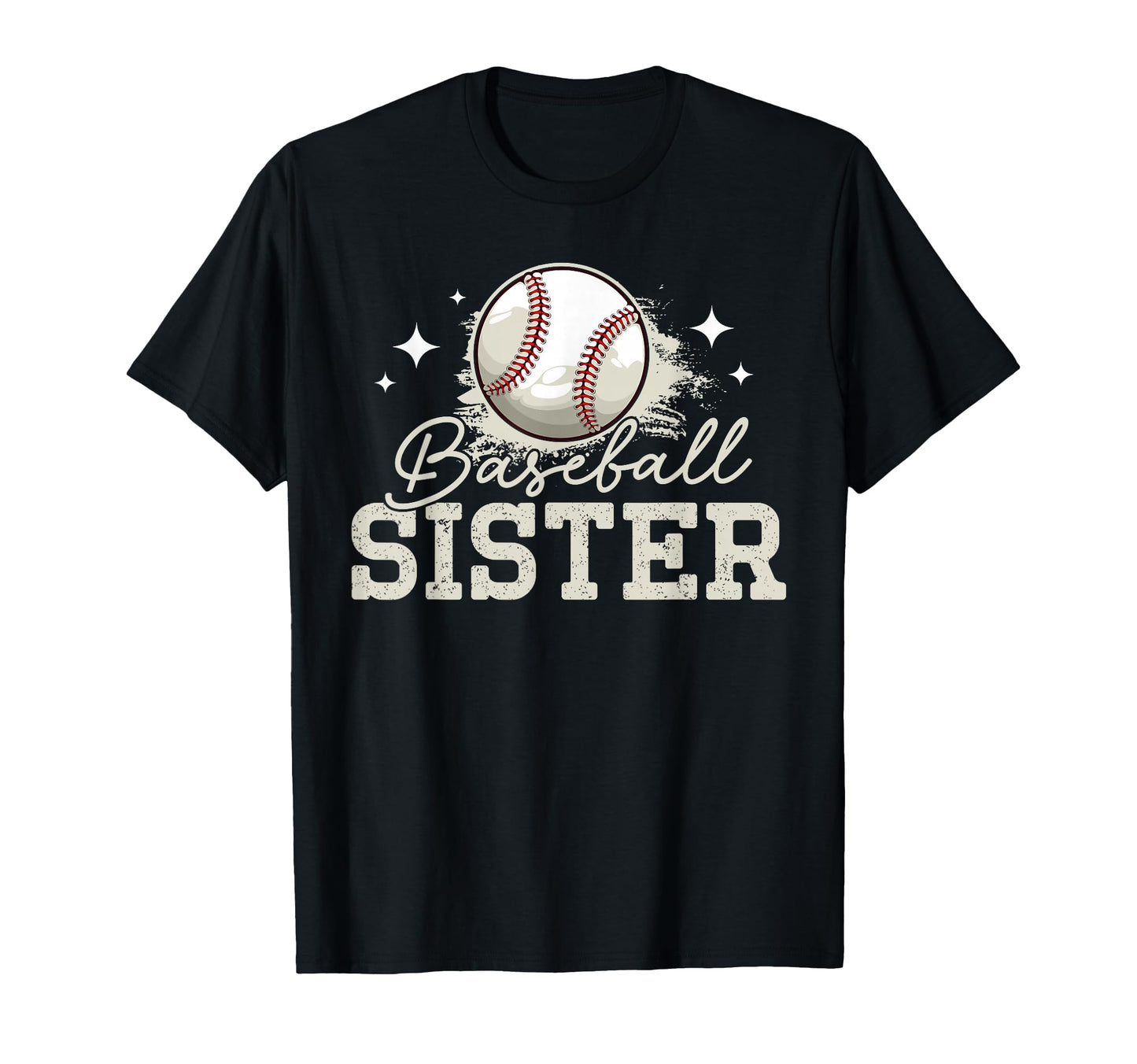 Baseball Sister Sport Baseball Player T-Shirt - Trendy Graphic Men Women - T-Shirt, Sweatshirt, Hoodie