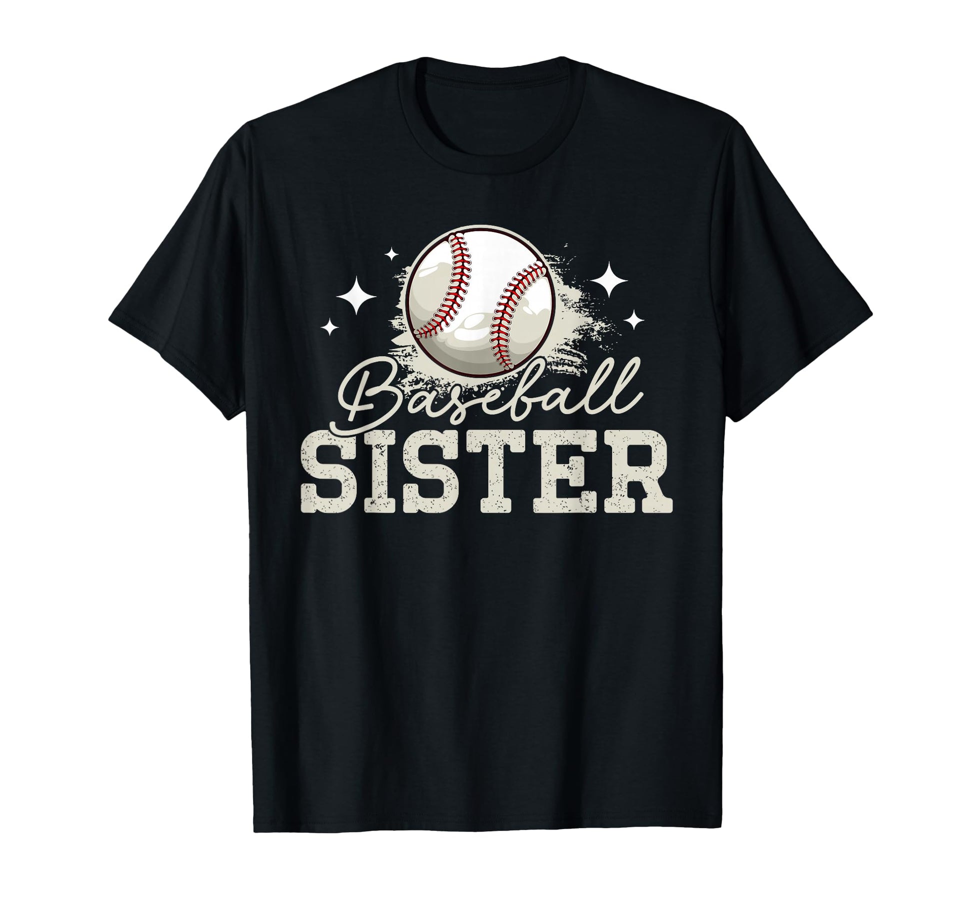 Baseball Sister Sport Baseball Player T-Shirt - Trendy Graphic Men Women - T-Shirt, Sweatshirt, Hoodie
