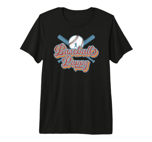 Mens Baseball Pappy Grandpa Pappy T-Shirt - Minimalist Print Men Women - T-Shirt, Sweatshirt, Hoodie