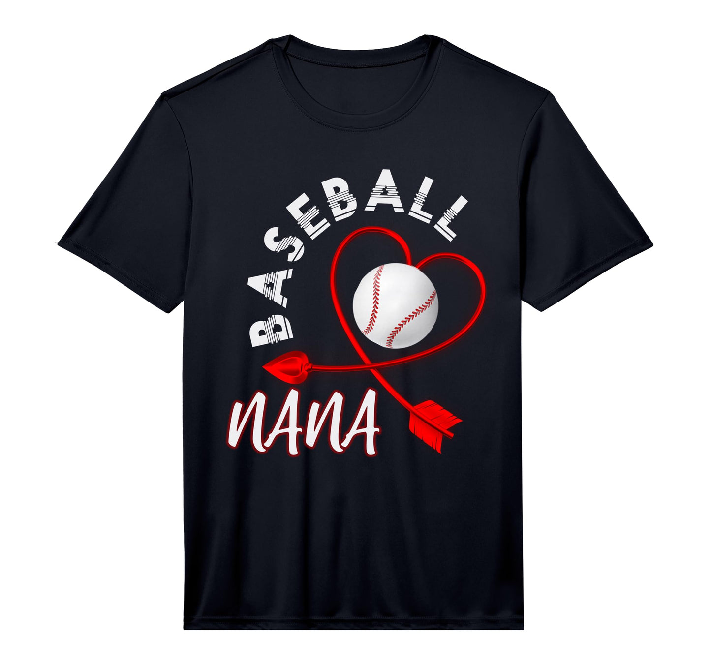 Baseball Nana Baseball Player T-Shirt - Fun Novelty Design Men Women - T-Shirt, Sweatshirt, Hoodie