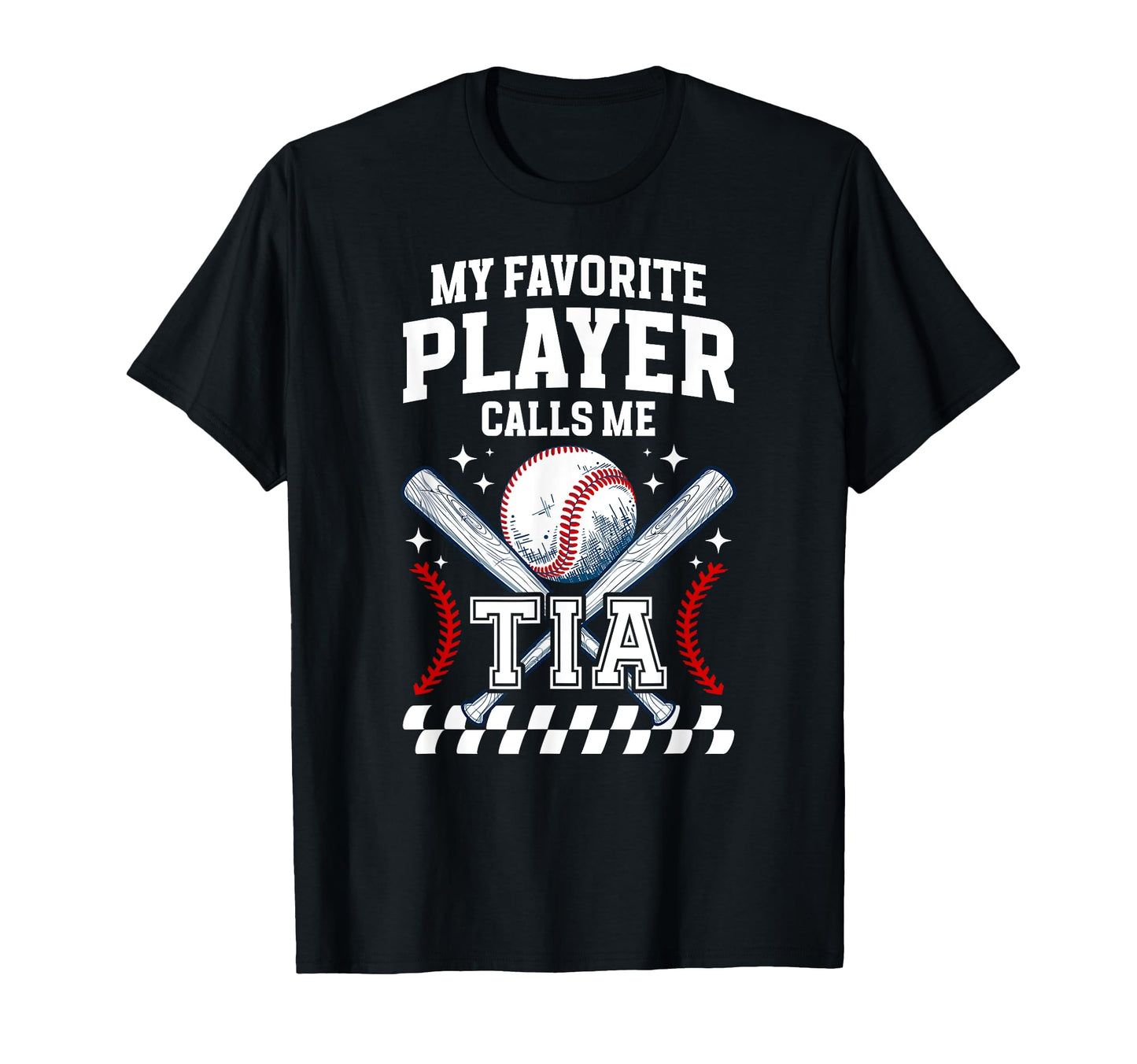 Proud Baseball Tia Baseball Player Tia T-Shirt - Minimalist Print Men Women - T-Shirt, Sweatshirt, Hoodie