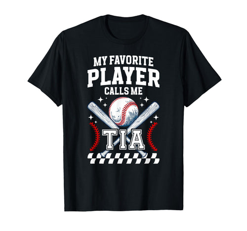 Proud Baseball Tia Baseball Player Tia T-Shirt - Minimalist Print Men Women - T-Shirt, Sweatshirt, Hoodie