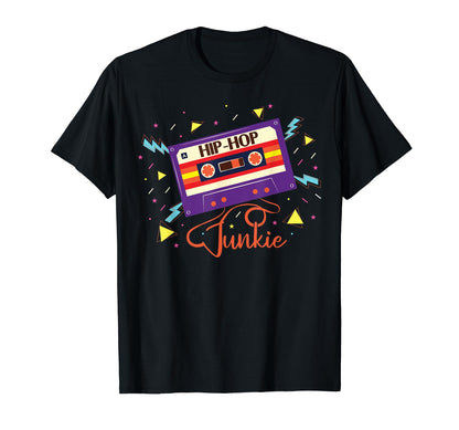 Old School Hip Hop Cassette Rap T-Shirt - Fun Novelty Design for Adults - T-Shirt, Sweatshirt, Hoodie