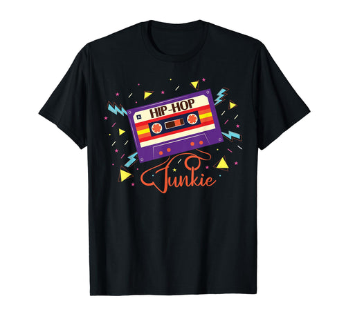 Old School Hip Hop Cassette Rap T-Shirt - Fun Novelty Design for Adults - T-Shirt, Sweatshirt, Hoodie