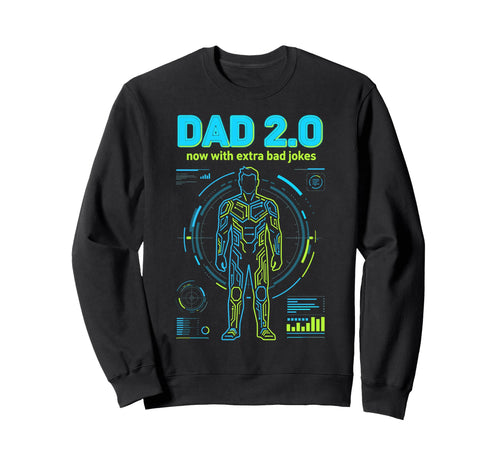 Fathers Day Pop Birthday Geek Sweatshirt - Minimalist Print for Adults - T-Shirt, Sweatshirt, Hoodie