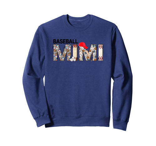 Baseball Mimi Loving Grandma Fan Sweatshirt - Streetwear Style Men Women - T-Shirt, Sweatshirt, Hoodie