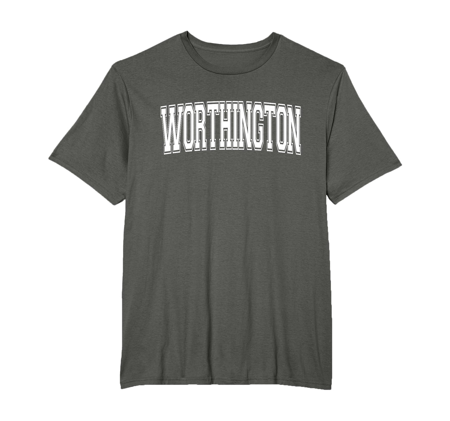 Worthington Oh Ohio Usa Sports Varsity T-Shirt - Custom Art Print Unisex - T-Shirt, Sweatshirt, Hoodie