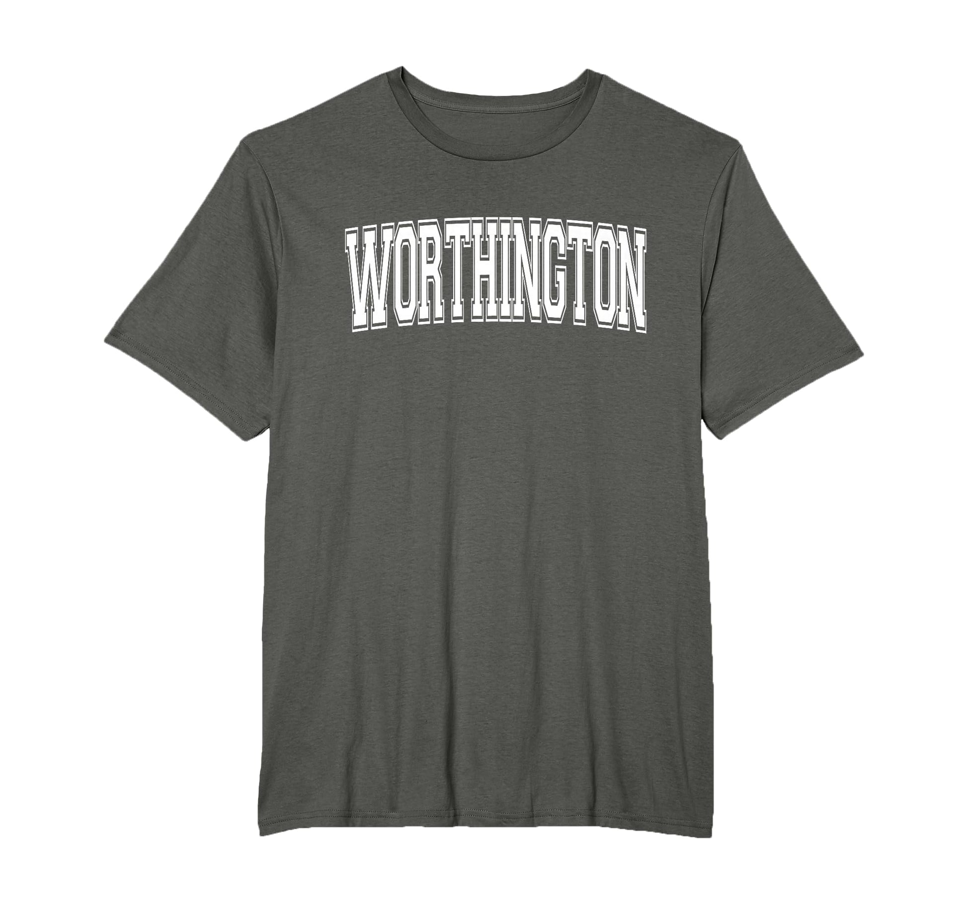 Worthington Oh Ohio Usa Sports Varsity T-Shirt - Custom Art Print Unisex - T-Shirt, Sweatshirt, Hoodie