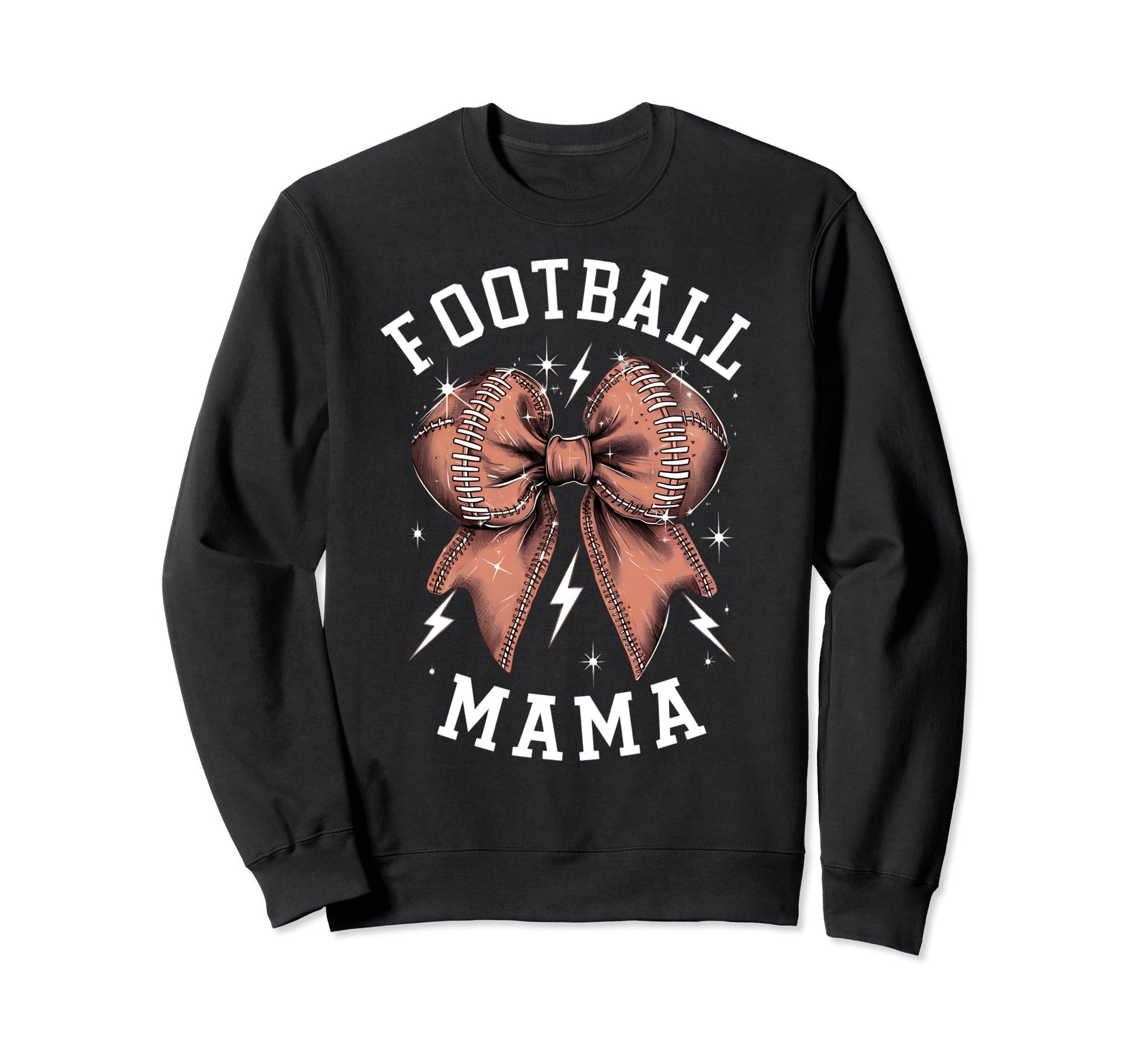 Womens Moms Coquette Bow Sweatshirt - Aesthetic Graphic for Adults - T-Shirt, Sweatshirt, Hoodie