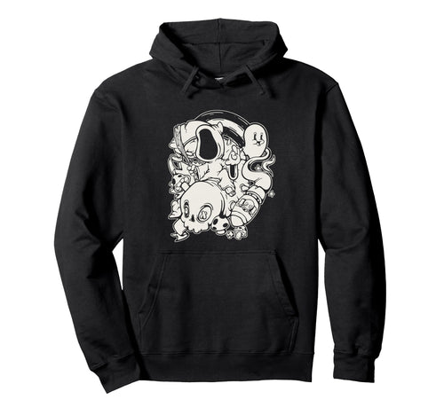 1930S Ghost Skull Grim Reaper Hoodie - Minimalist Print for Adults - T-Shirt, Sweatshirt, Hoodie