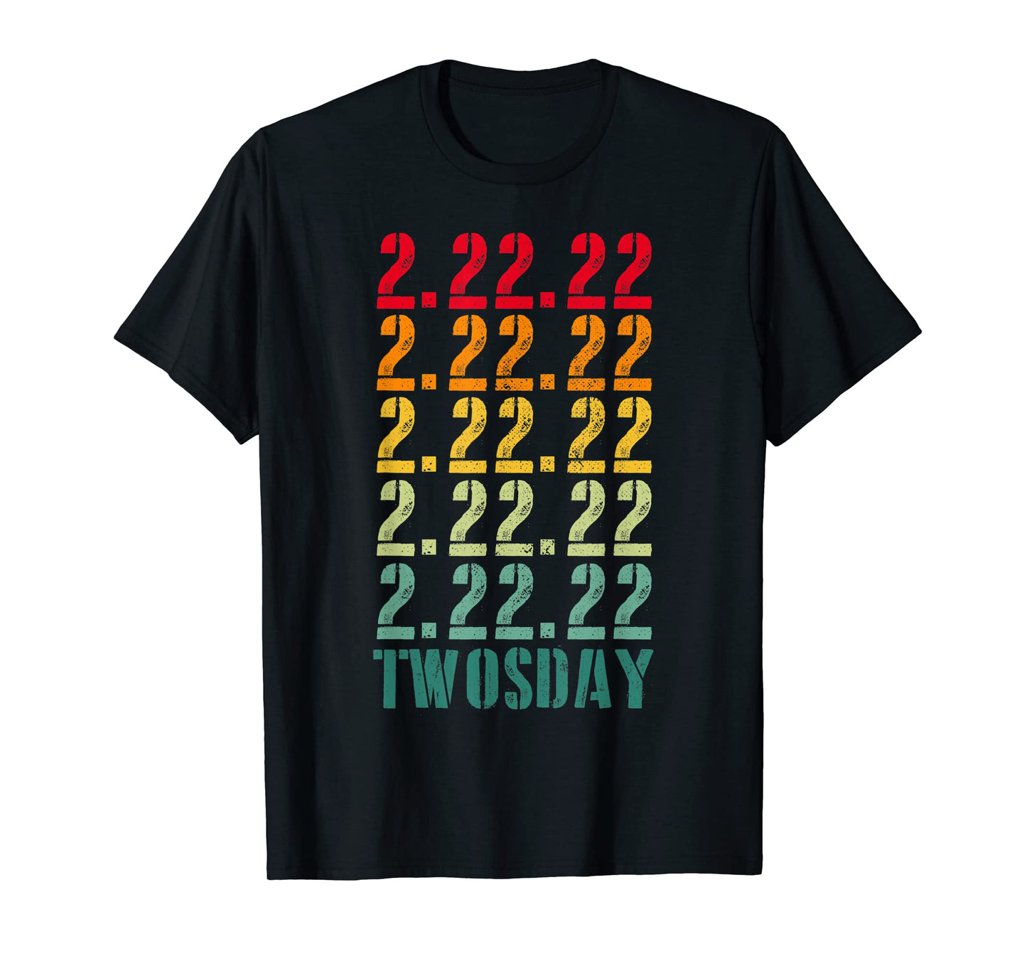 Twosday 2 22 2022 February 22Nd T-Shirt - Custom Art Print for Adults - T-Shirt, Sweatshirt, Hoodie