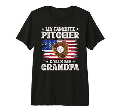 Mens My Favorite Baseball Pitcher T-Shirt - Unique Graphic Men Women - T-Shirt, Sweatshirt, Hoodie