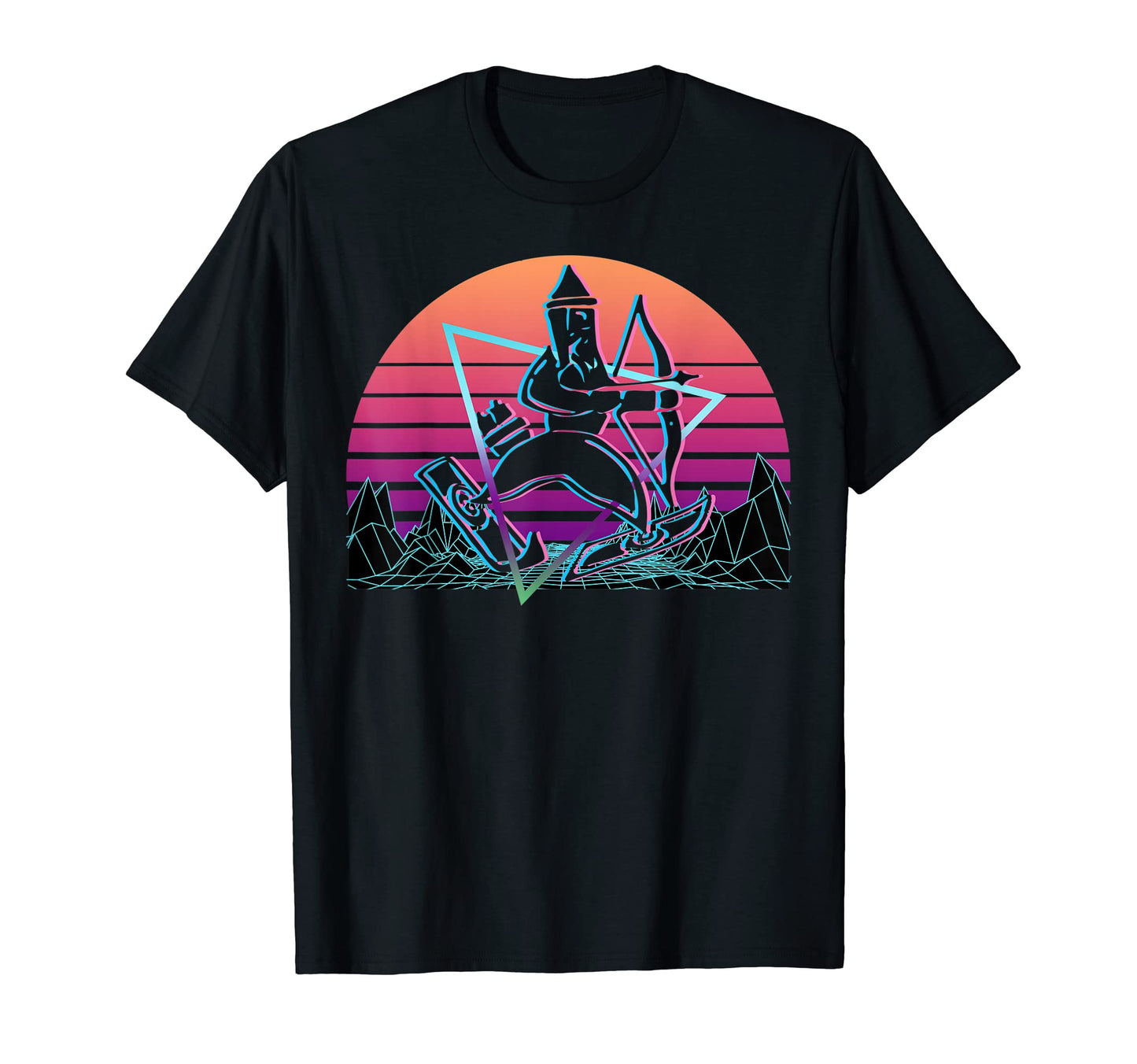 Ullr God Bow Hunting And Skiing T-Shirt - Aesthetic Graphic for Adults - T-Shirt, Sweatshirt, Hoodie