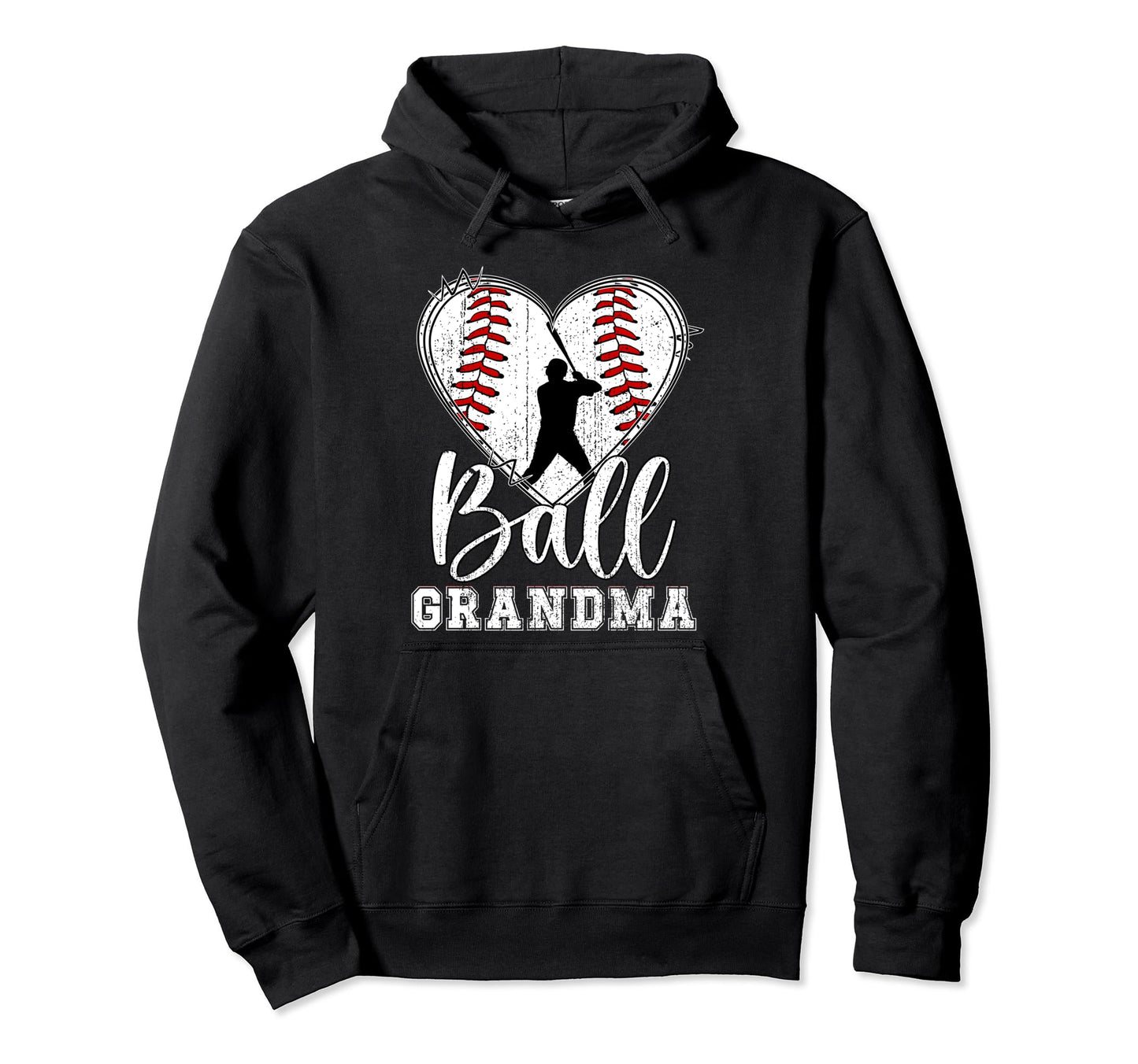 Ball Grandma Baseball Grandma Baseball Hoodie - Unique Graphic Men Women - T-Shirt, Sweatshirt, Hoodie
