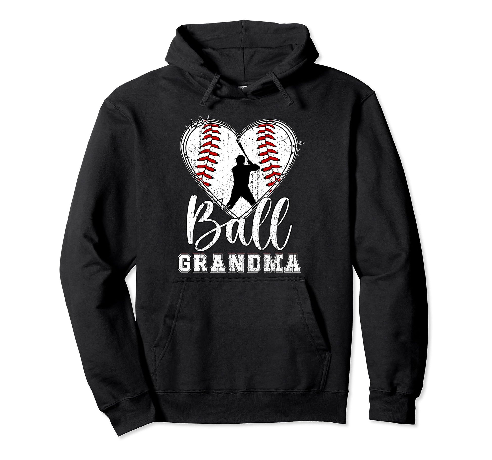 Ball Grandma Baseball Grandma Baseball Hoodie - Unique Graphic Men Women - T-Shirt, Sweatshirt, Hoodie