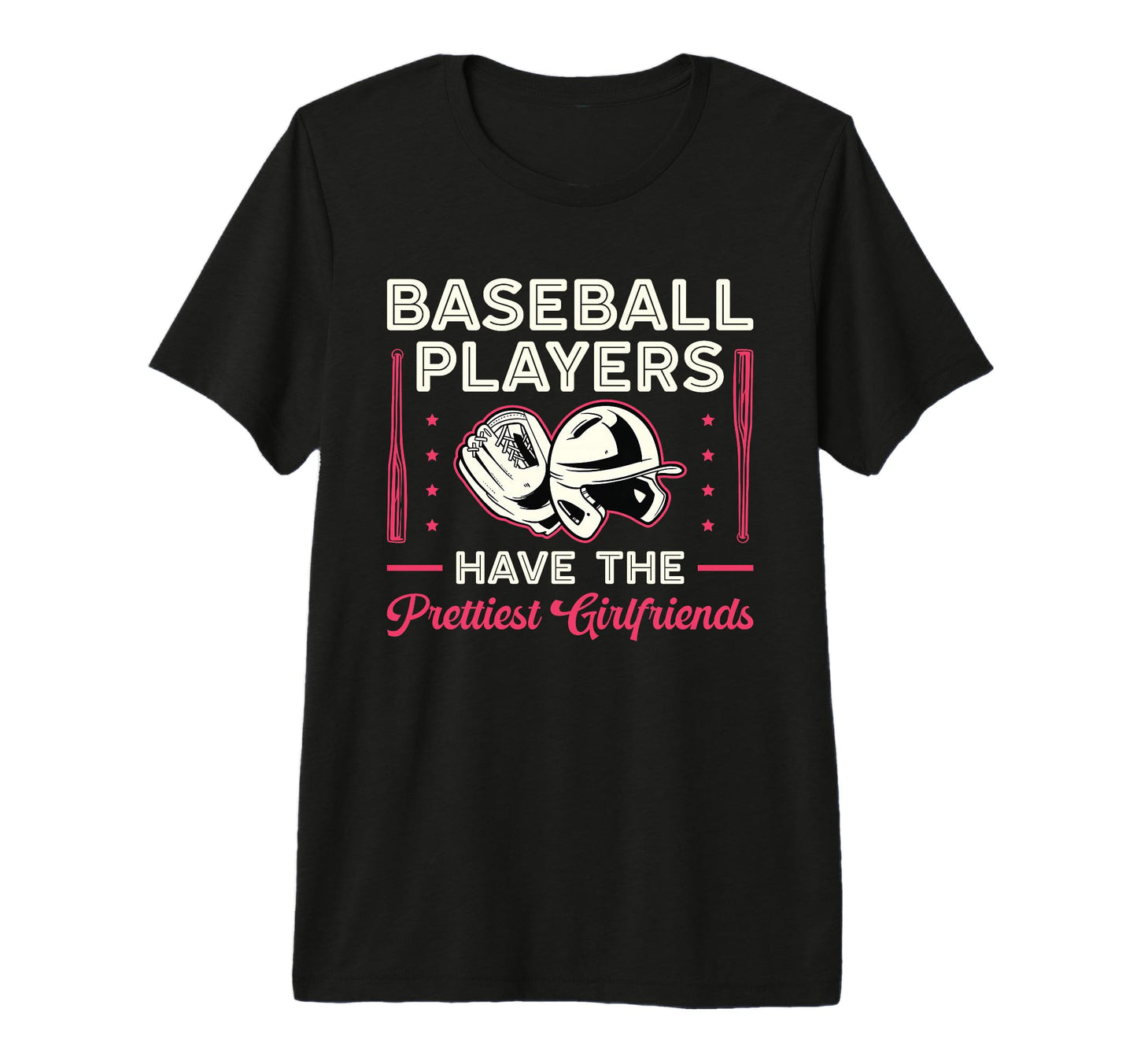 Baseball Players Have Prettiest T-Shirt - Aesthetic Graphic Unisex - T-Shirt, Sweatshirt, Hoodie