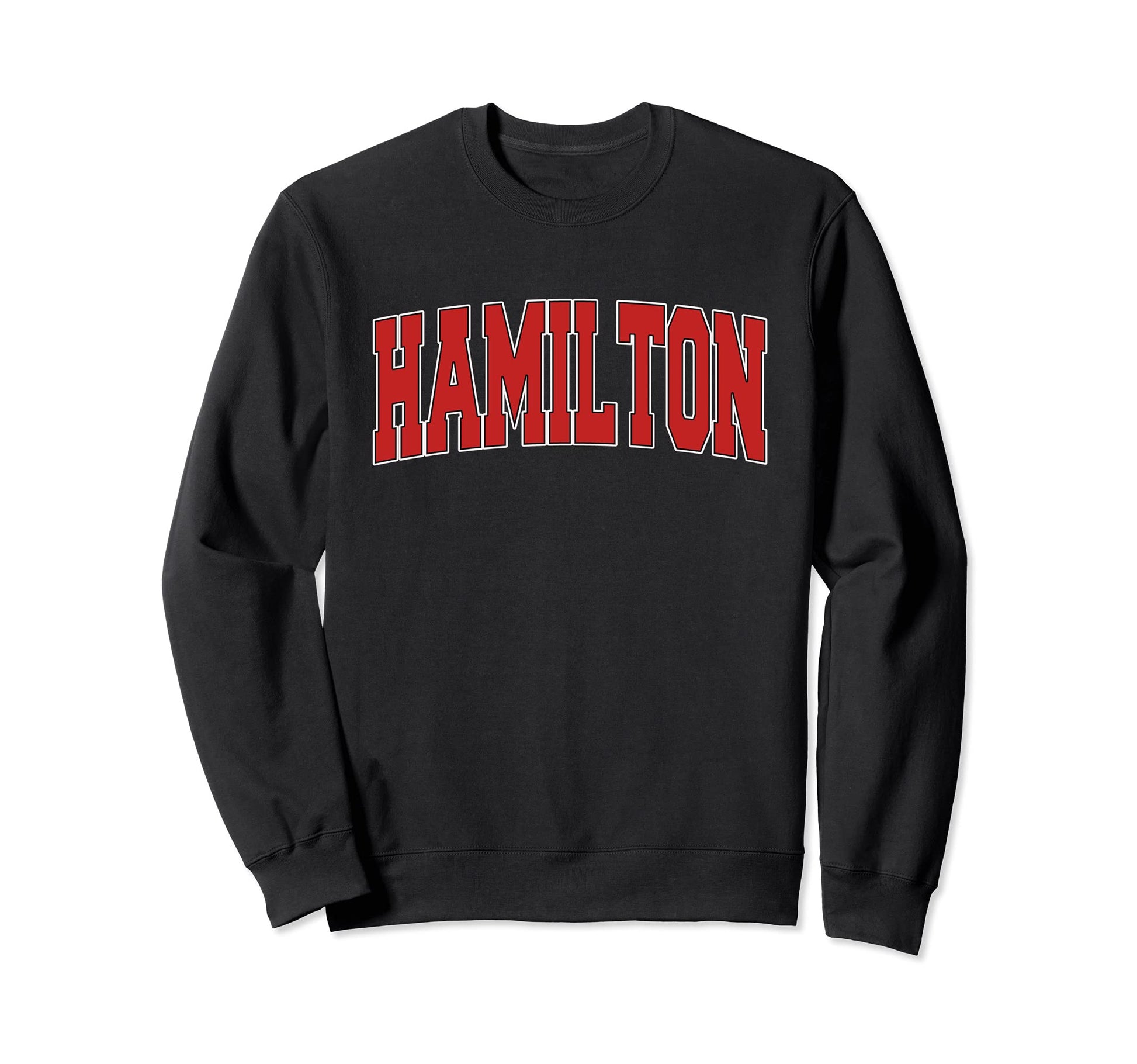 Hamilton Mt Montana Varsity Usa Sports Sweatshirt - Streetwear Style Unisex - T-Shirt, Sweatshirt, Hoodie