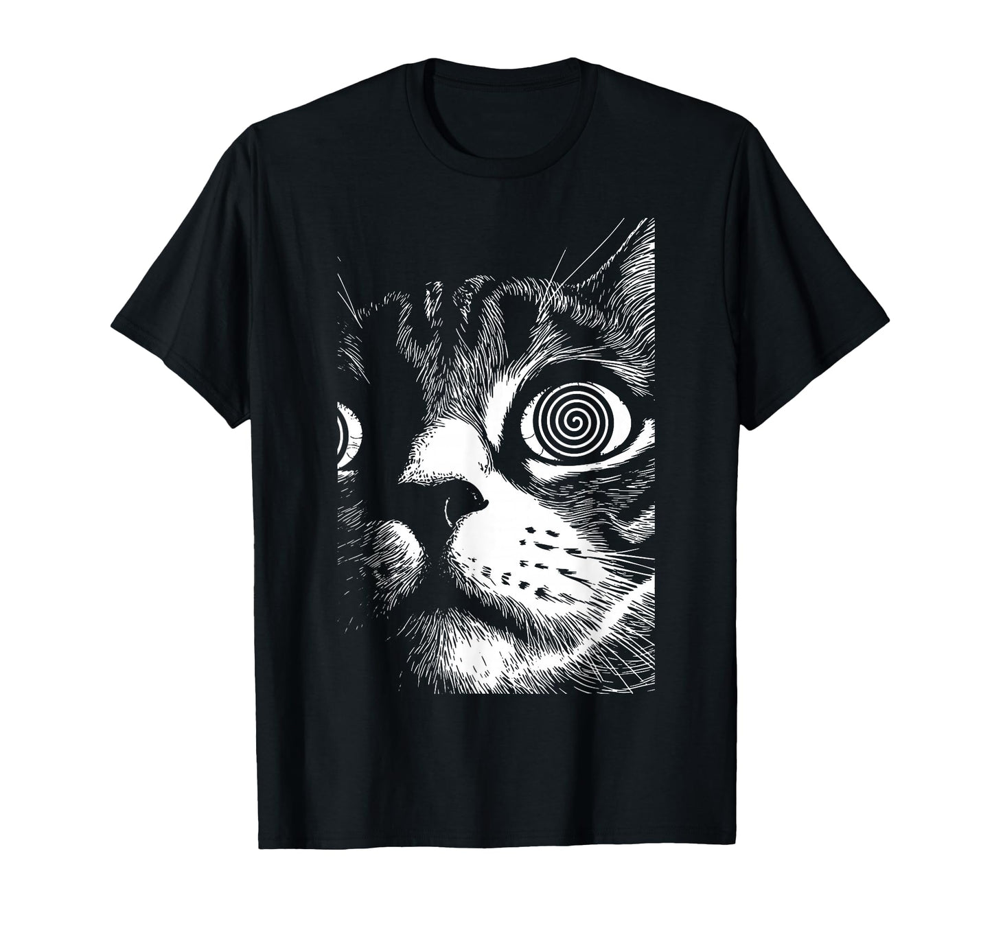 Trippy Cat Pastel Goth Gothic Grunge T-Shirt - Aesthetic Graphic Men Women - T-Shirt, Sweatshirt, Hoodie