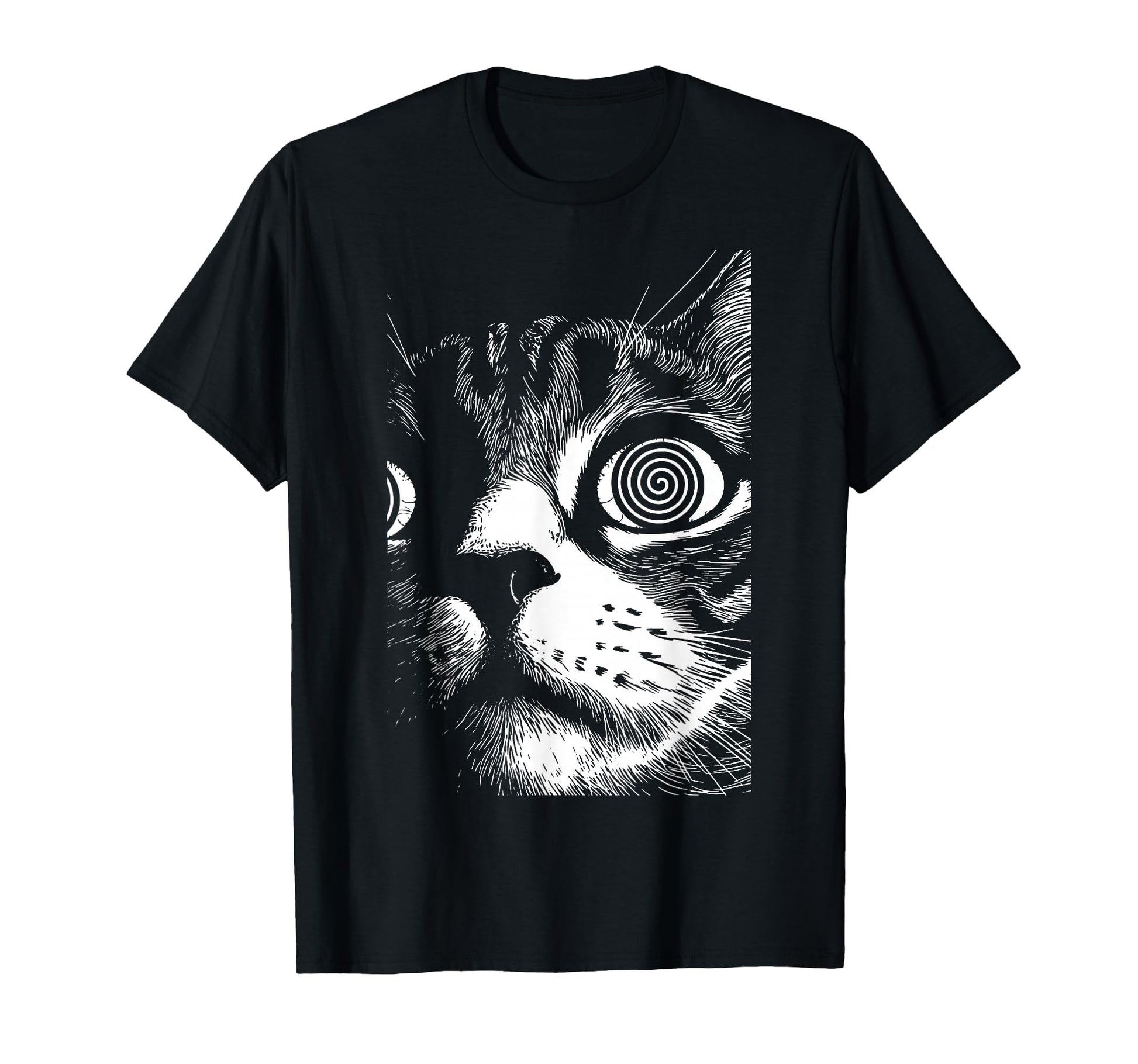Trippy Cat Pastel Goth Gothic Grunge T-Shirt - Aesthetic Graphic Men Women - T-Shirt, Sweatshirt, Hoodie