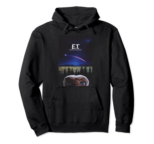 E T Extraterrestrial Rainbow Hoodie - Minimalist Print Men Women - T-Shirt, Sweatshirt, Hoodie
