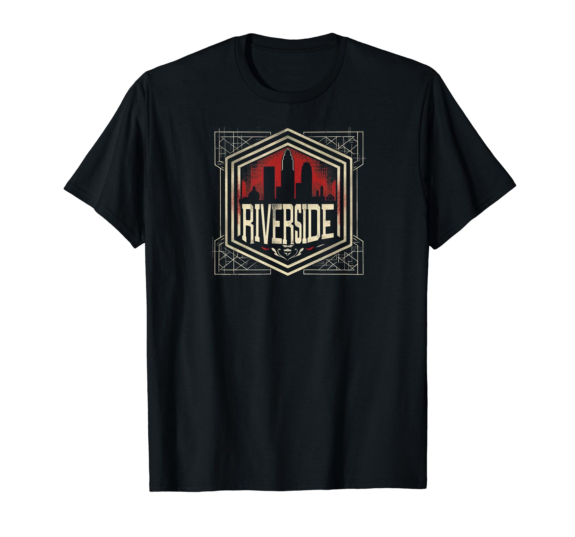 Riverside Grit 90S Grunge Urbandecay T-Shirt - Custom Art Print for Adults - T-Shirt, Sweatshirt, Hoodie