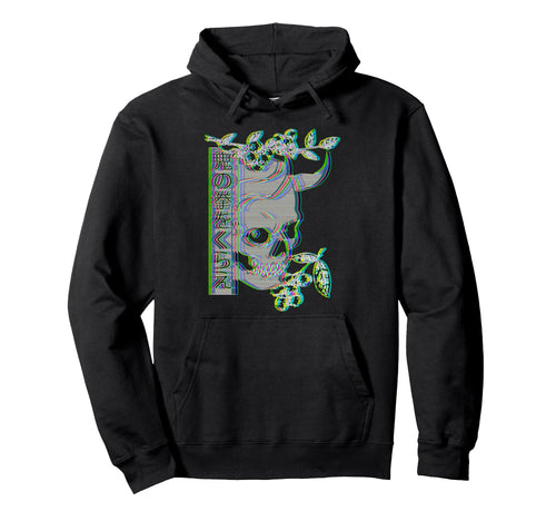 Japanese Demon Art Face Yokai Hoodie - Casual Everyday Wear Men Women - T-Shirt, Sweatshirt, Hoodie