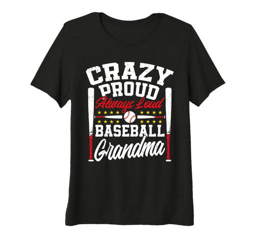 Womens Crazy Proud Always Loud Funny T-Shirt - Minimalist Print Men Women - T-Shirt, Sweatshirt, Hoodie