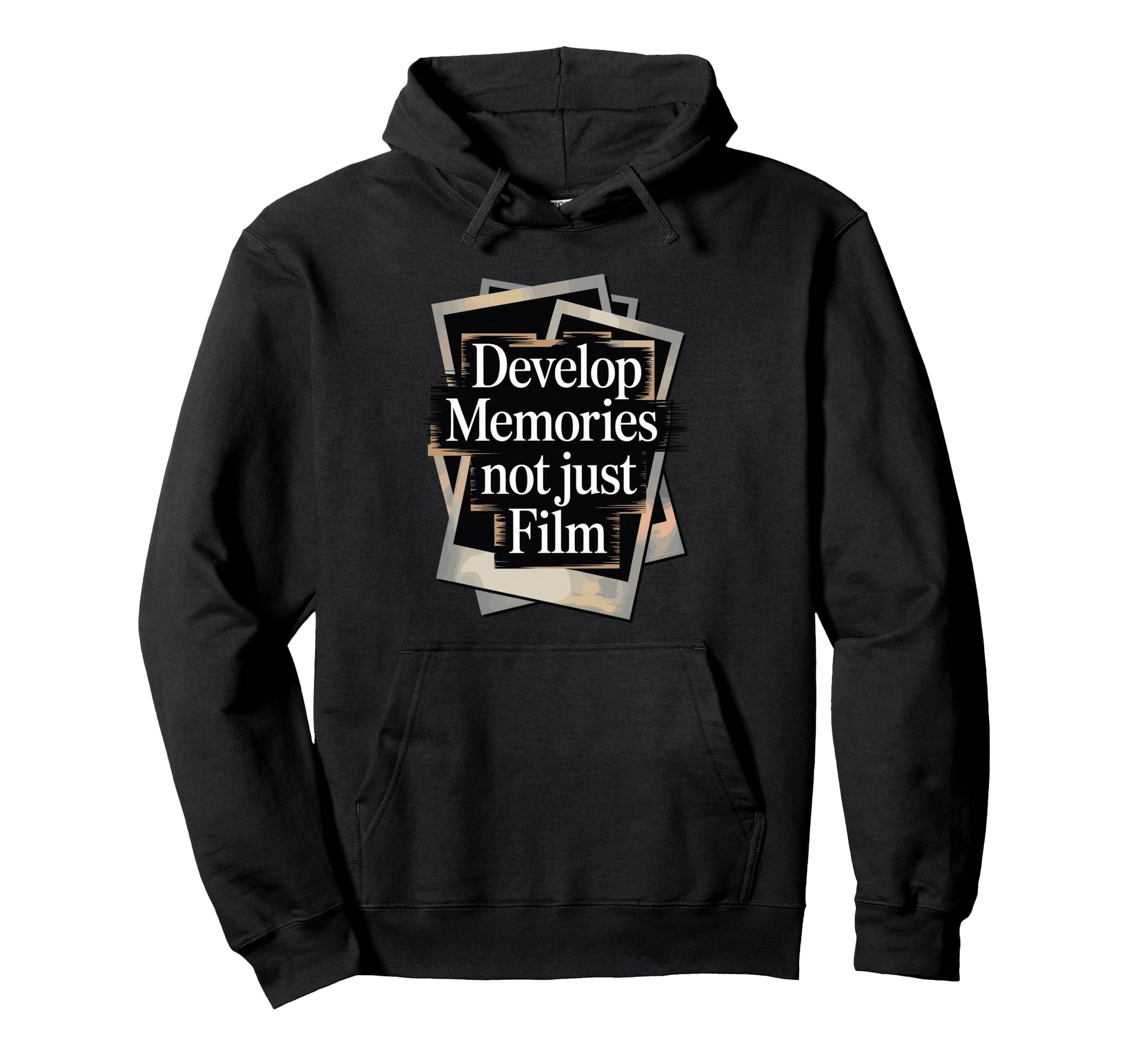 Silver Halide Great Moments Camera Hoodie - Minimalist Print for Adults - T-Shirt, Sweatshirt, Hoodie