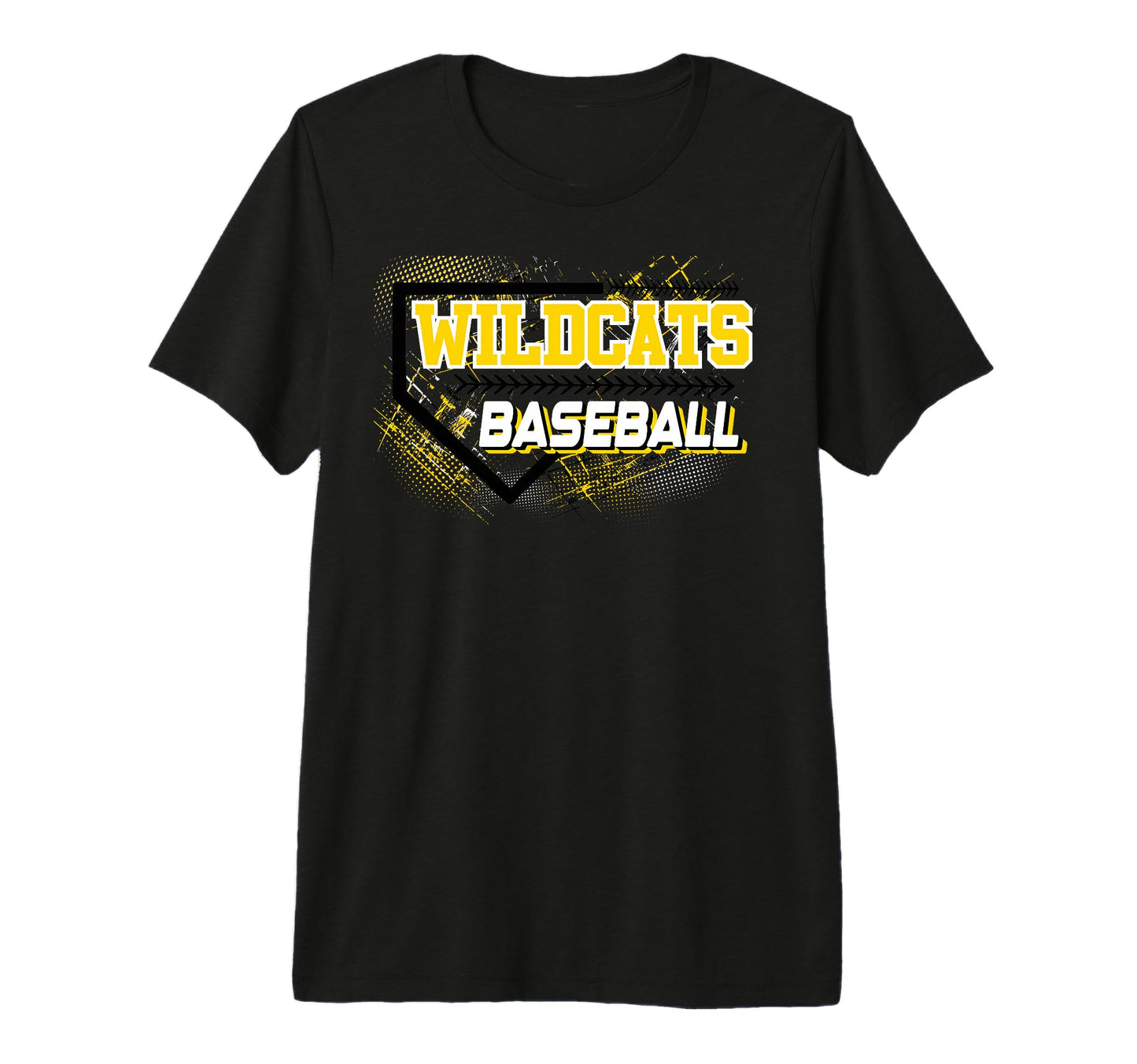 Wildcats Baseball Mom Sports Game T-Shirt - Fun Novelty Design Men Women - T-Shirt, Sweatshirt, Hoodie