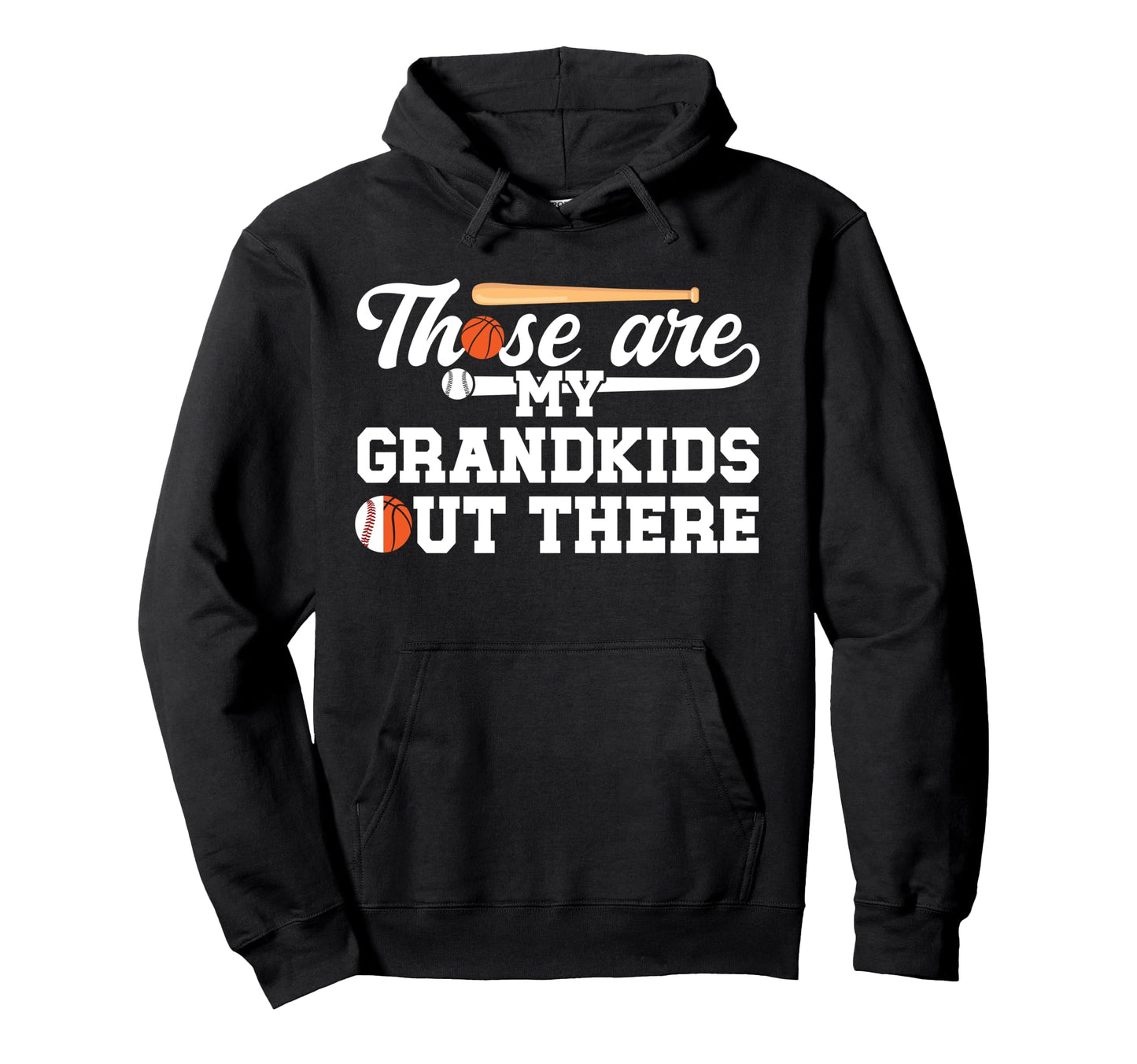 Those Are My Grandkids Baseball Hoodie - Streetwear Style Men Women - T-Shirt, Sweatshirt, Hoodie