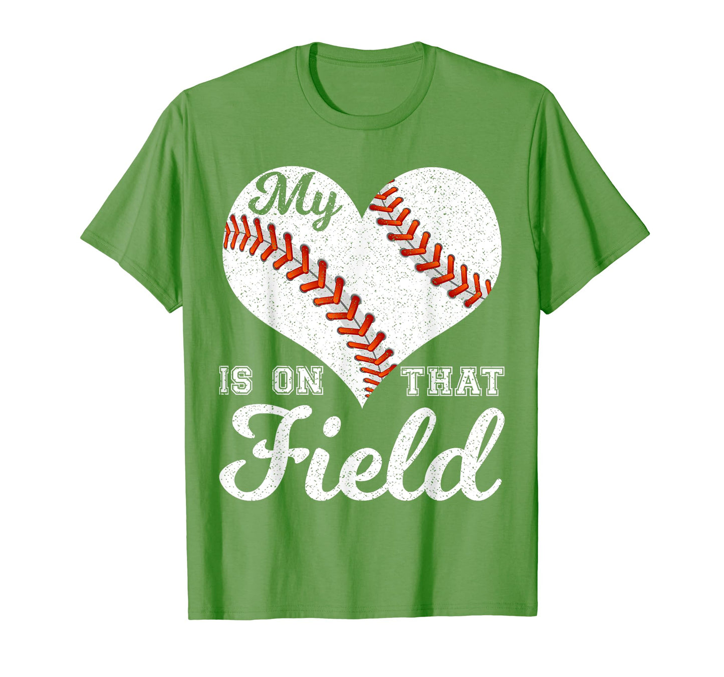 My Heart Is That Field Baseball T-Shirt - Streetwear Style Unisex - T-Shirt, Sweatshirt, Hoodie