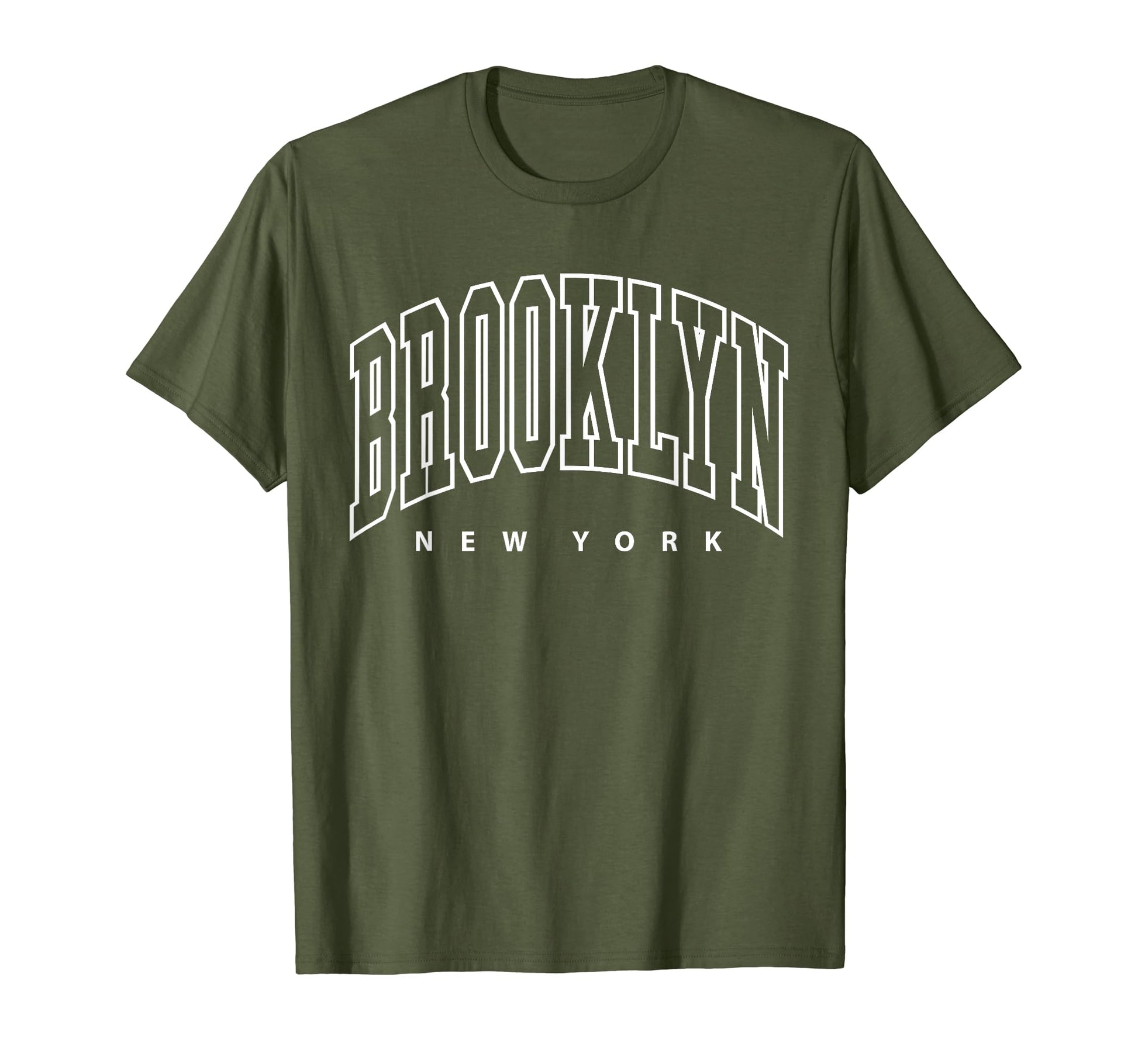 Brooklyn New York Nyc Varsity T-Shirt - Aesthetic Graphic for Adults - T-Shirt, Sweatshirt, Hoodie
