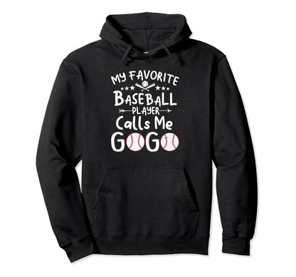 My Favorite Baseball Player Calls Me Hoodie - Custom Art Print for Adults - T-Shirt, Sweatshirt, Hoodie