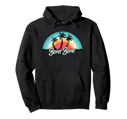 Matching Family Vacation Sunset Bora Hoodie - Streetwear Style for Adults - T-Shirt, Sweatshirt, Hoodie