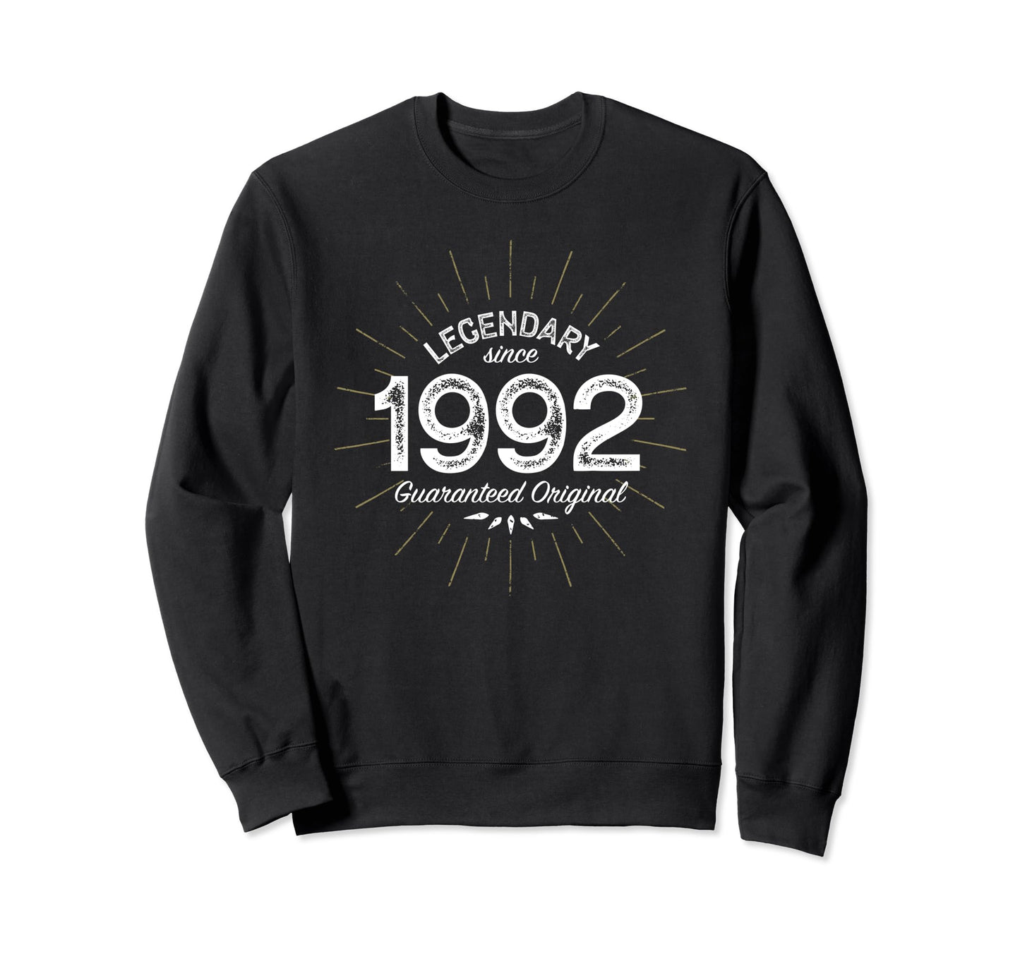 Legendary Since 1992 Birth Year Sweatshirt - Graphic Print for Adults - T-Shirt, Sweatshirt, Hoodie