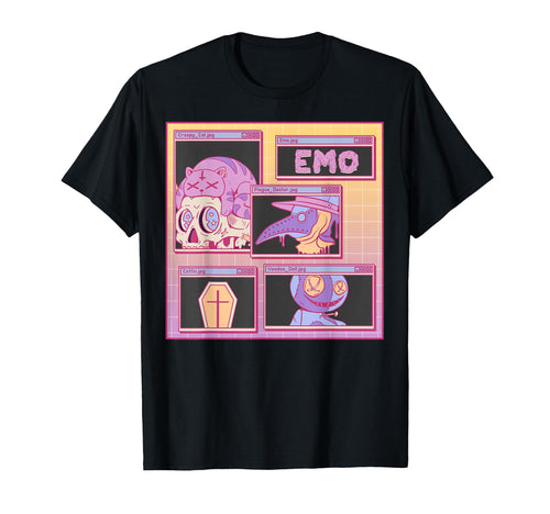 Vaporwave Aesthetic Pastel Goth T-Shirt - Custom Art Print Unisex - T-Shirt, Sweatshirt, Hoodie