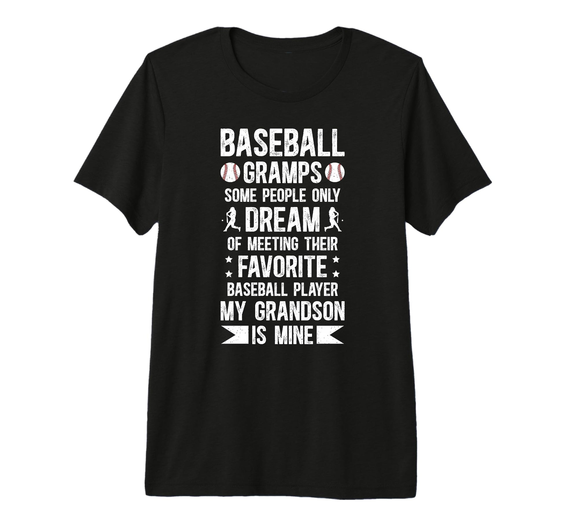 Mens Favorite Baseball Player Gramps T-Shirt - Novelty Apparel Unisex - T-Shirt, Sweatshirt, Hoodie